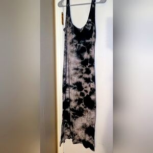 Sleeveless Maxi Tie Dye w/ Open Back